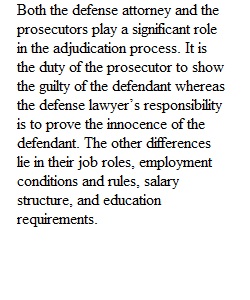 Adversarial Relationships Da V. Defense